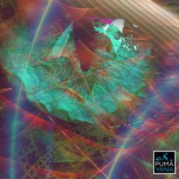 The Emerald Eyes Cosmic Tapestry - Wall Hanging Conscious- Meditation Spiritual Visionary Yoga- Healing Art - thumbnail 3