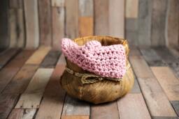 Chunky Blossom Pink Baby Blanket Newborn Photography Prop
