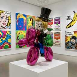 The Balloon Tycoon Mr Monops Pop Art Sculpture Chrome Finish, Alec Monopoly Inspired - thumbnail 2