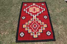 Southwest Kilim Hand-Woven Tribal 3x5 Navajo Area Rug Carpet Wool Turkish Decorative Kilim Bohemian Home Decor - thumbnail 1