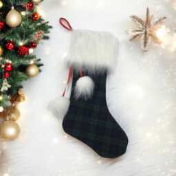 Black Watch Tartan Christmas Stocking - thumbnail 1