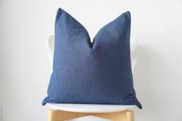 Indigo Striped Pillow Cover - thumbnail 1