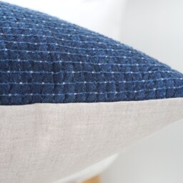 Indigo Striped Pillow Cover - thumbnail 4