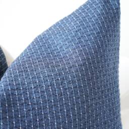 Indigo Striped Pillow Cover - thumbnail 2