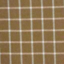 Abraham Moon. Reflection, Camel, 100% Wool Plaid, Checked Cushion Cover - thumbnail 3