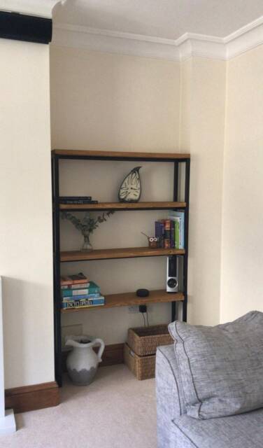 Bookcase -Industrial Style - Bookshelves Industrial Rustic Bookshelf - image 1