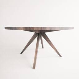 Transform Your Work From Home Space With Our Round Dining Room Table - The Perfect Choice For Working & Comfortable Experience - thumbnail 2