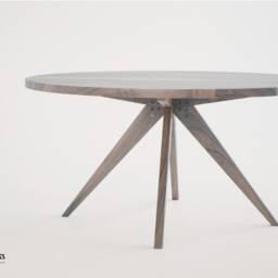Transform Your Work From Home Space With Our Round Dining Room Table - The Perfect Choice For Working & Comfortable Experience - thumbnail 4