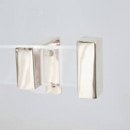 Brass End Cap For Lucite Curtain Rod, Luxholdups Hardware - thumbnail 2