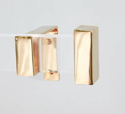 Brass End Cap For Lucite Curtain Rod, Luxholdups Hardware - thumbnail 1