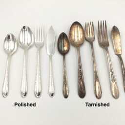 Mini Funky Fork Hooks Jewelry Or Key Rack in Any Color Made With Recycled Silverware - thumbnail 3