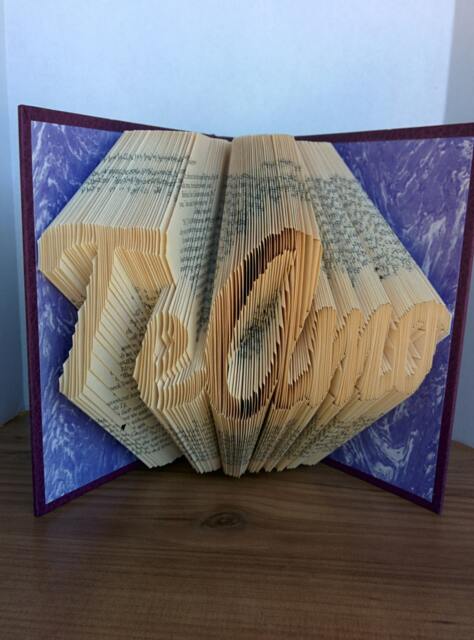 Te Amo - Folded Book Art Fully Customizable, Spanish, I Love You - image 1