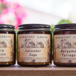 Gift For Mom, Set Of Three Hand Poured Scented Soy Candles, Natural Soy Candle, Her, 4 Oz Jar Candles, Bff Gift, Special Offer - thumbnail 2