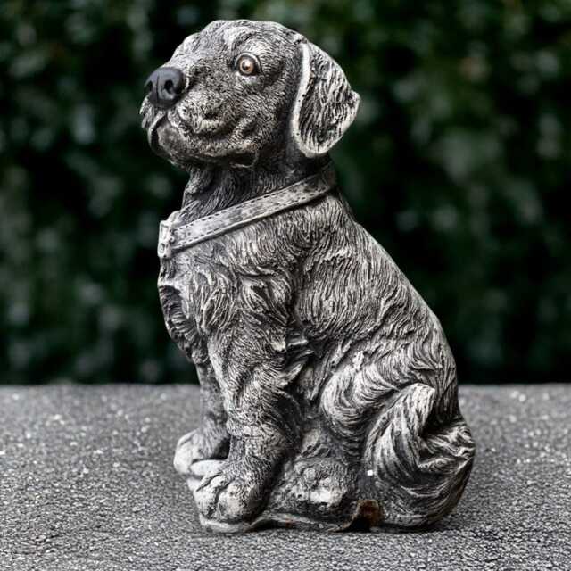 Outdoor Labrador Figurine Concrete Dog Statue Stone Pet Sculpture Cement Animal Ornament Memorial Decoration Lover Gift Yard Art - image 1