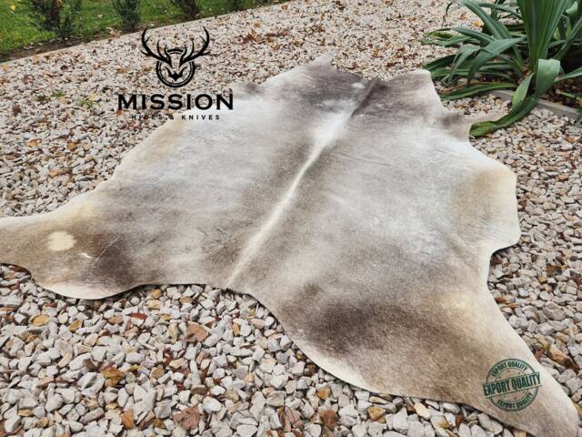 xl Gray Amazing Cowhide Rug Tapis Peau De Vache Cow Hide - image 1