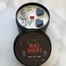 Kai Mori Candle - Devils Night Dark Romance Bookish Gift Hideaway Penelope Douglas Fanart Morally Grey Book Boyfriend - thumbnail 3