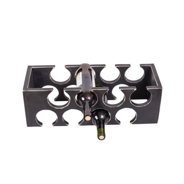 Wooden Tabletop Wine Rack Wine Rack, Wood Rack, Holder, Rustic Lover Gift - image 1