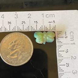 Opal Butterfly Carving - 3.1 Cts - thumbnail 3