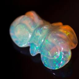 Opal Butterfly Carving - 3.1 Cts - thumbnail 2
