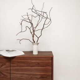 "Sideboard, Tv Cabinet, Stand Walnut Veneer 3 Doors ""Primula" - thumbnail 3