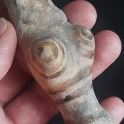 Ochre Painted Terracotta Great Mother Goddess Statue Replica - thumbnail 3