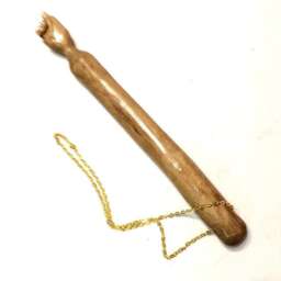 Handmade Olive Wood Yad Torah Pointer, Bat Mitzvah Gift - thumbnail 2