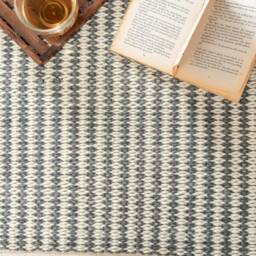 Hand Woven , Handmade Carpet Modern Style New Zealand & Blended Wool Indoor Rug. Entryway Or Runner - Therugbasket - thumbnail 1