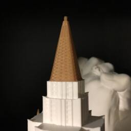 Oakland, Ca Temple Statue, Dual-Color - Made To Order - thumbnail 3
