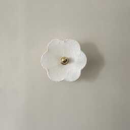 White Fixed Wall Light Sweetie English Embroidery - Nomadic Version On Request French Manufacture - thumbnail 4