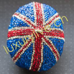 Union Jack Encrusted Skull - thumbnail 4