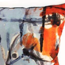 Abstract Cushion, Velvet Cushion Cover 50 X 50, Decorative Pillows, Throw Pillow, Covers Uk, Pillows - thumbnail 3