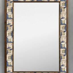 Mosaic Mirror For Wall, Wall Decoration, Art, Marble Tile, New Home Gift, First Housewarming Natural - thumbnail 2