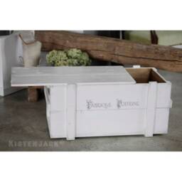 "Chest, Wooden Box, Cargo Bench, Coffee Table ""Fabrique Poitrine" - thumbnail 3