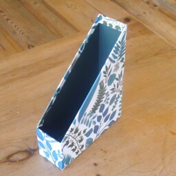 Magazine Holder in Eden Springtime Design - Handmade The UK Office Collection - thumbnail 3