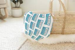 Hello My Name Is Personalized Baby Blanket Tag Reveal Gift Custom Coming Home Gender Neutral Hospital Shower - thumbnail 1