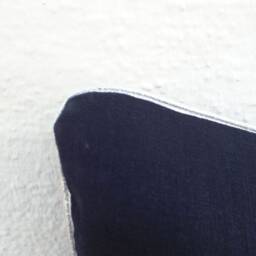 Custom Boat Name, Personalized, Anchor Nautical Pillow, Navy Blue, Embroidered Anchor Pillow Cover, Gold Pipping, Silver Pipping, Name - thumbnail 2