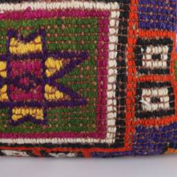 16x24 Kilim Pillow Cover Vintage Turkish Embroidered Lumbar - thumbnail 2