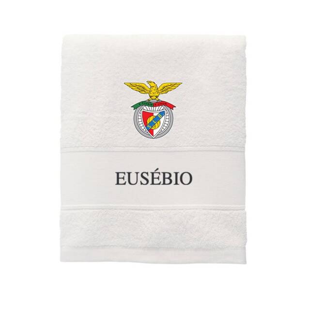 White Bath Towel 100x150 - Benfica - image 1