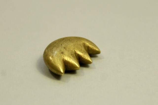 Miniatures, No. 06, Abstract Brass Sculpture By Anees Maani - image 1