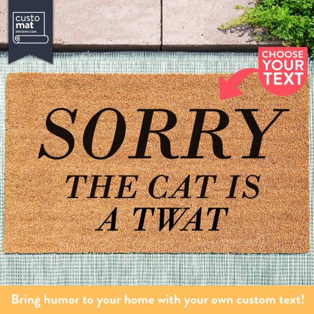 Your Ideas Here Personalized Doormat - Make Ideas Come To Life Customized Door Mat Gift Housewarming Unique - image 1