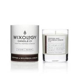 Coffee & Bourbon Cream Candle, 7Oz Glass, Hand-Poured
