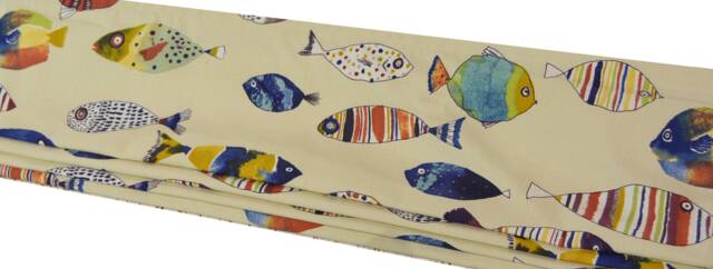 Prestigious Textiles - Gone Fishing Tropical Made To Measure Professionally Roman Blind - image 1