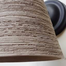 Handmade Gray Ceramic Wall Sconce Rustic Bedside Lighting - thumbnail 2