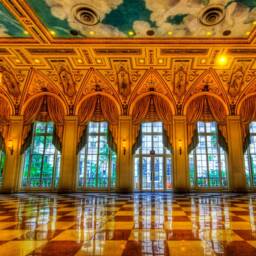 Luxury Royal Interior Wallpaper Ballroom Wall Decals Murals For Living Room Baroque Castle Photo Customized Decal - thumbnail 3