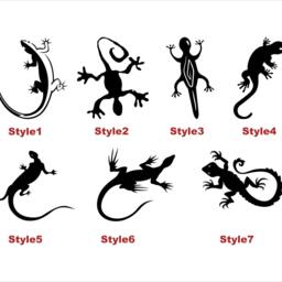 Lizard Dragon Reptile Wall Vinyl Decal Home Interior Decor Sticker - thumbnail 2