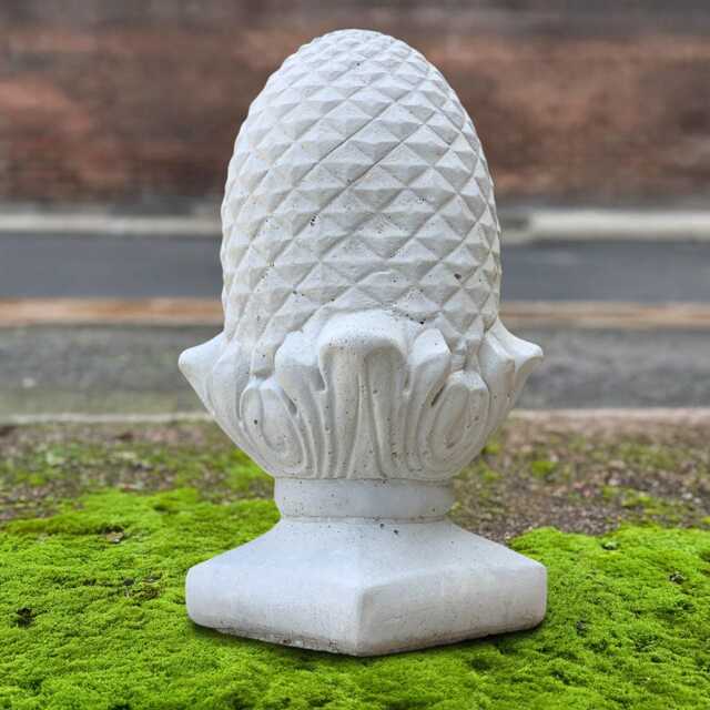 Large Acorn Sculpture Concrete Decoration Outdoor Garden Ornament Cement Statue Forest Figurine Handmade Art Lover Gift - image 1