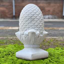 Large Acorn Sculpture Concrete Decoration Outdoor Garden Ornament Cement Statue Forest Figurine Handmade Art Lover Gift - thumbnail 3