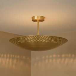 Sputnik Chandelier 3 Light Modern , Handmade Pendant Lamp - thumbnail 3