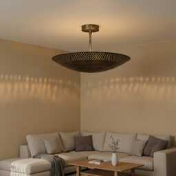 Sputnik Chandelier 3 Light Modern , Handmade Pendant Lamp - thumbnail 2