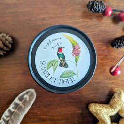 Natural Soy Candle Tins, Birds & Butterflies, Vintage Nature, 100Ml - thumbnail 2